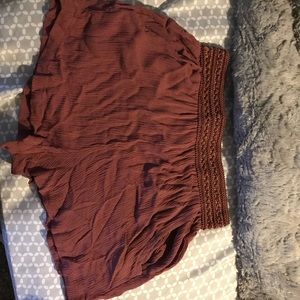 High Waisted Flowy Shorts